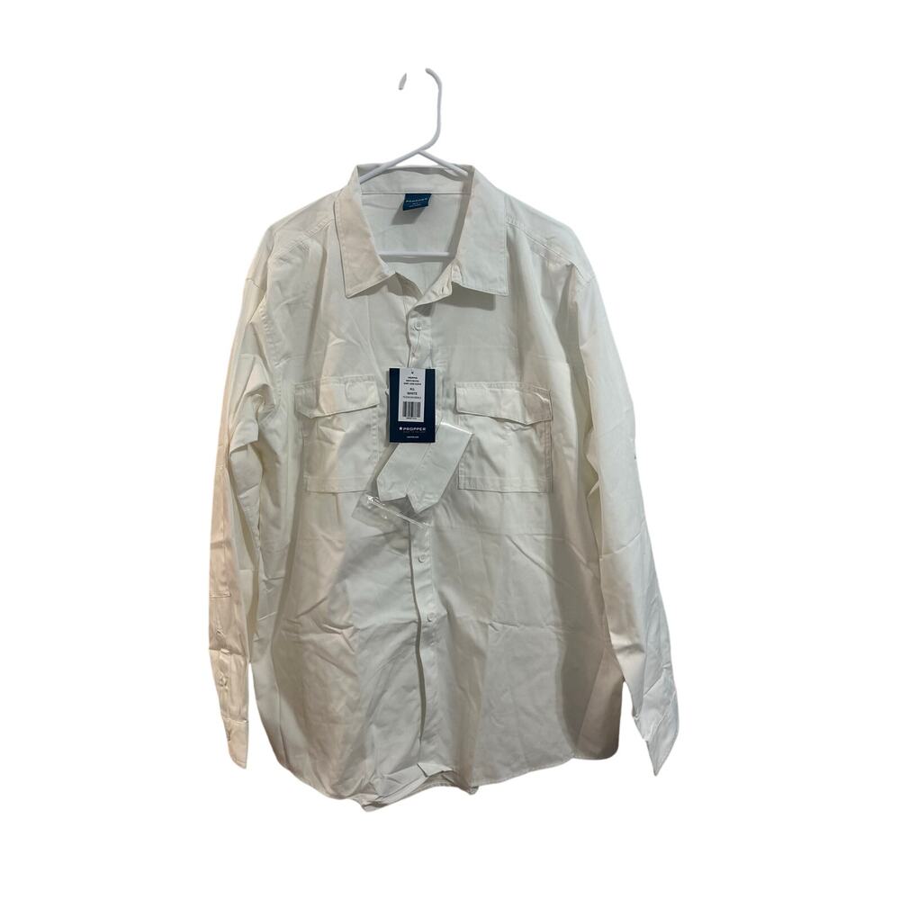 Propper NWT Men's Revtac Shirt Longsleeve Sz XL Long/XLL White Uniform Teflon